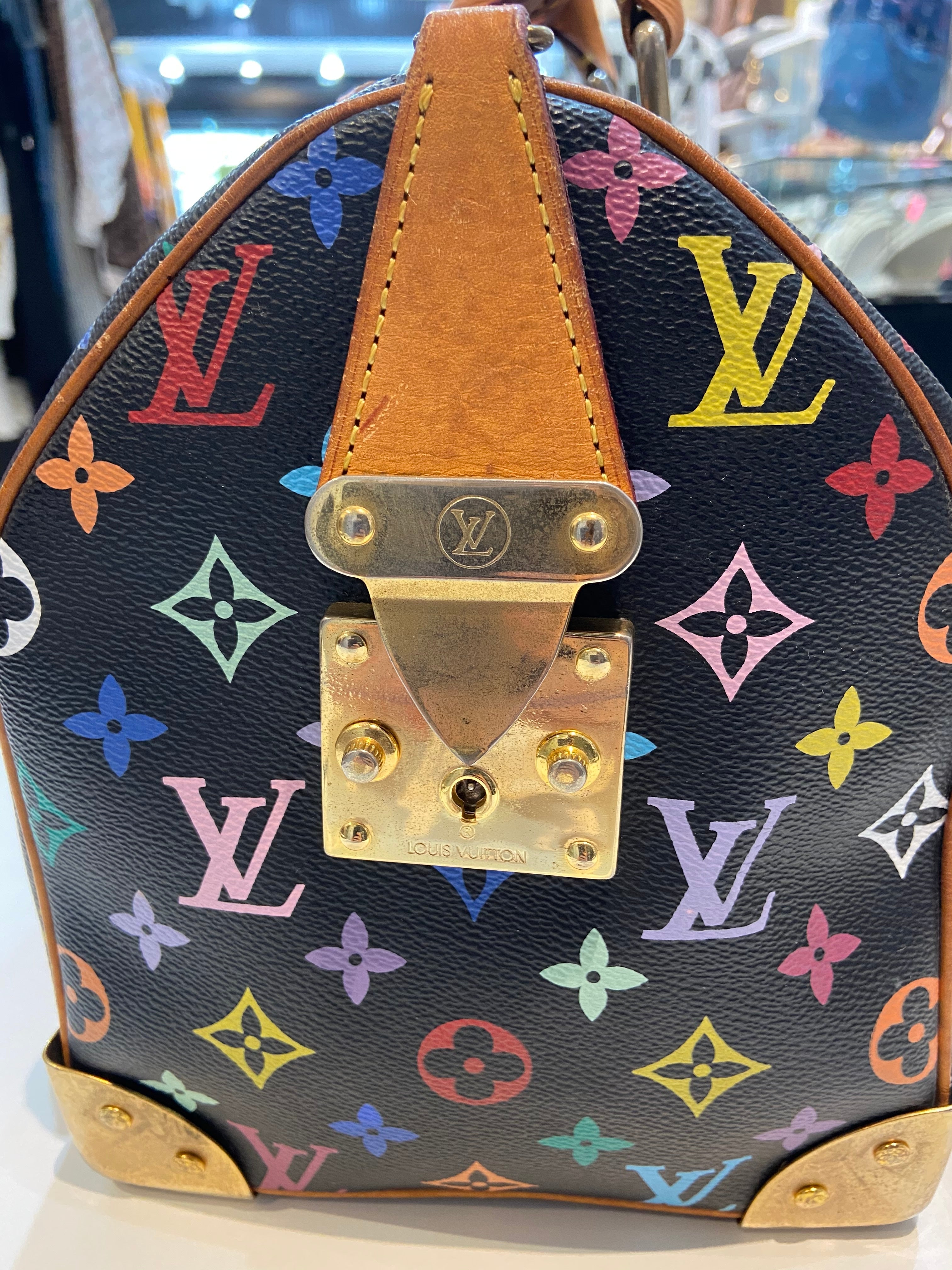 LIMITED EDITION MULTICOLOR MONOGRAM SPEEDY 30 HANDBAG
