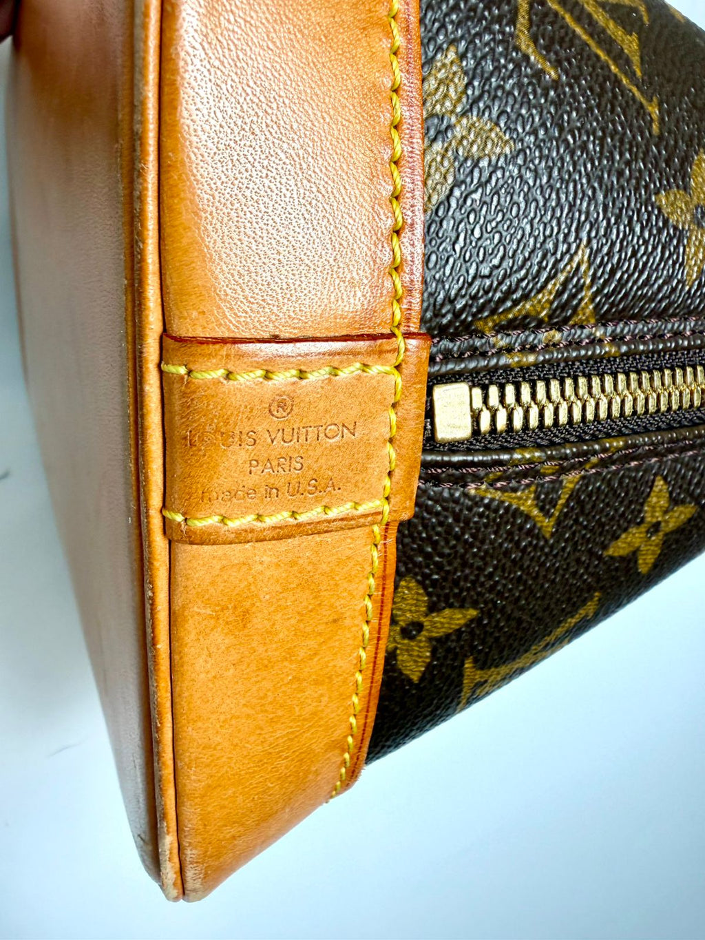 LOUIS VUITTON ALMA PM MONOGRAM HANDBAG