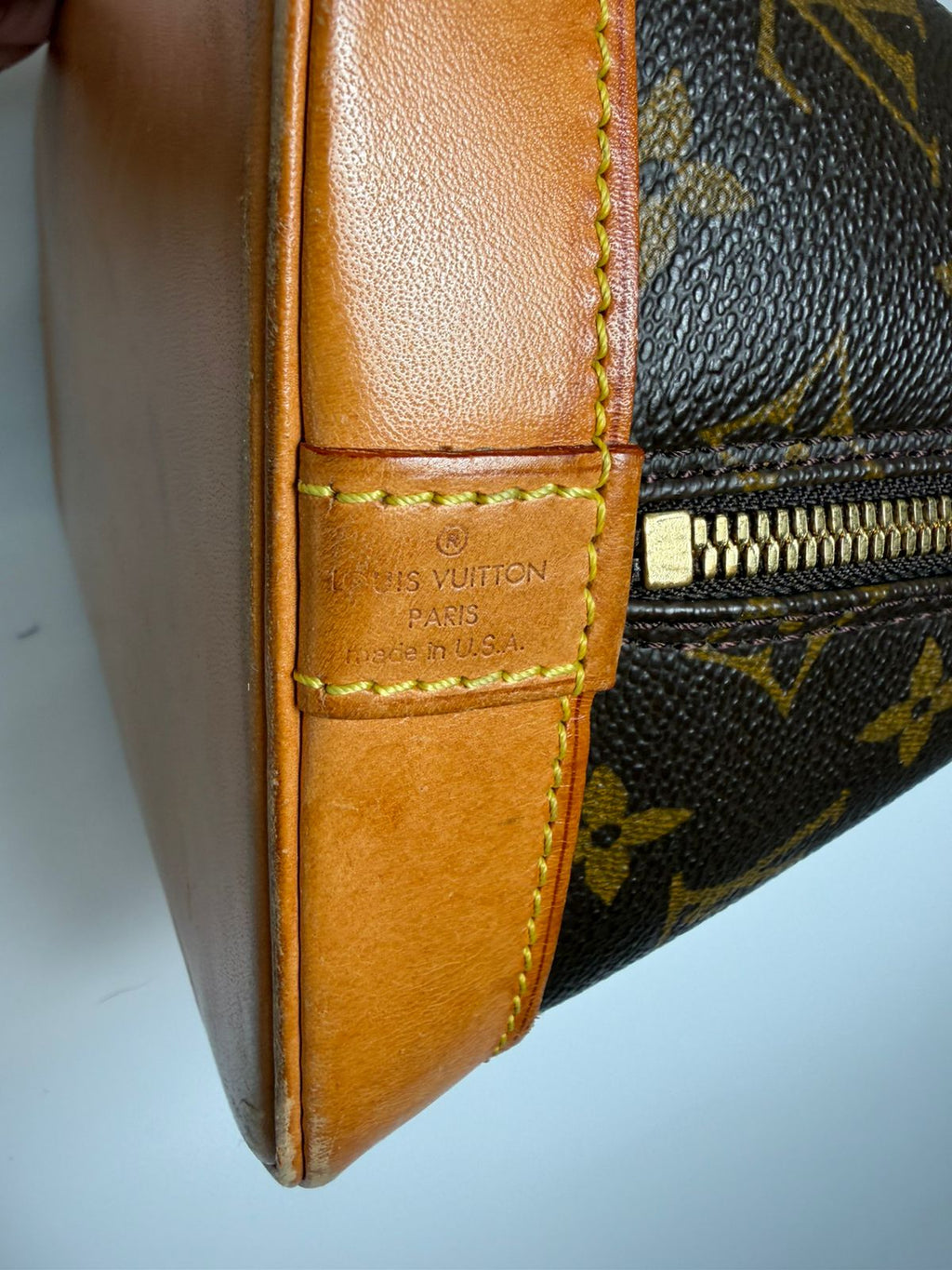 LOUIS VUITTON ALMA PM MONOGRAM HANDBAG