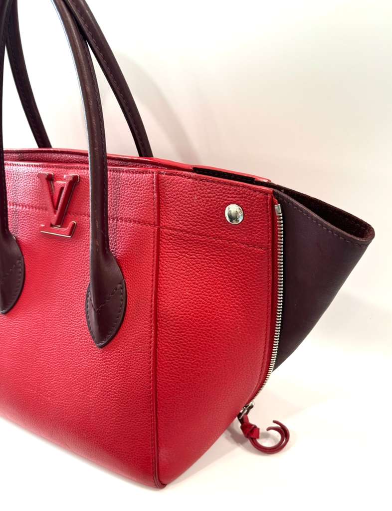 LOUIS VUITTON CALFSKIN FREEDOM MM TOTE BAG