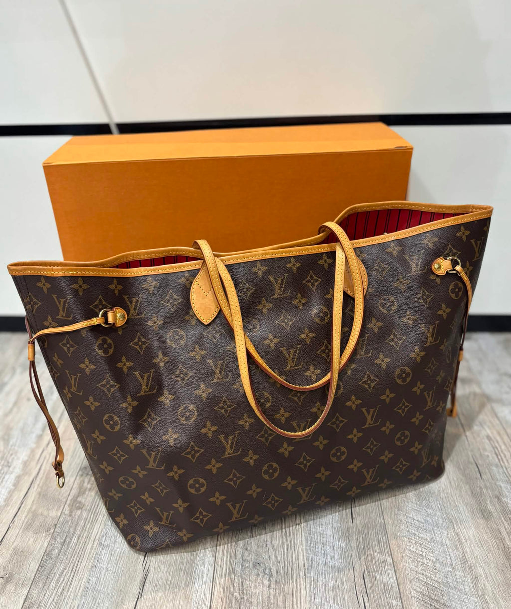 LOUIS VUITTON MONOGRAM NEVERFULL GM TOTE BAG