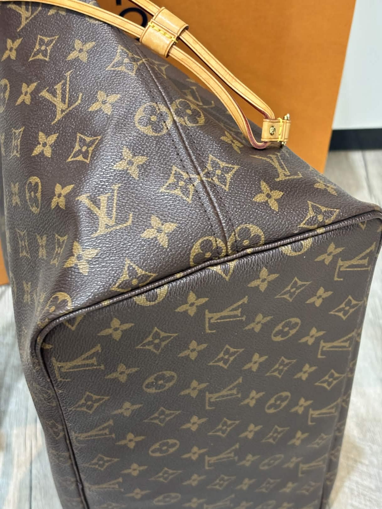 LOUIS VUITTON MONOGRAM NEVERFULL GM TOTE BAG