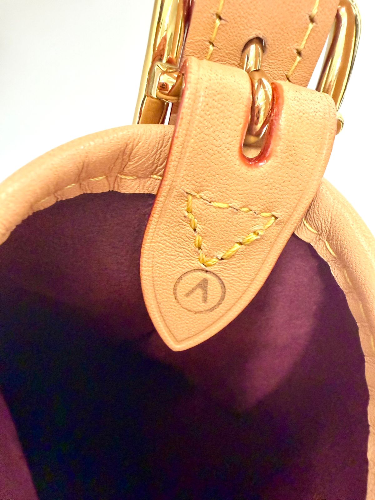 LOUIS VUITTON CARRYALL MONOGRAM PM HANDBAG