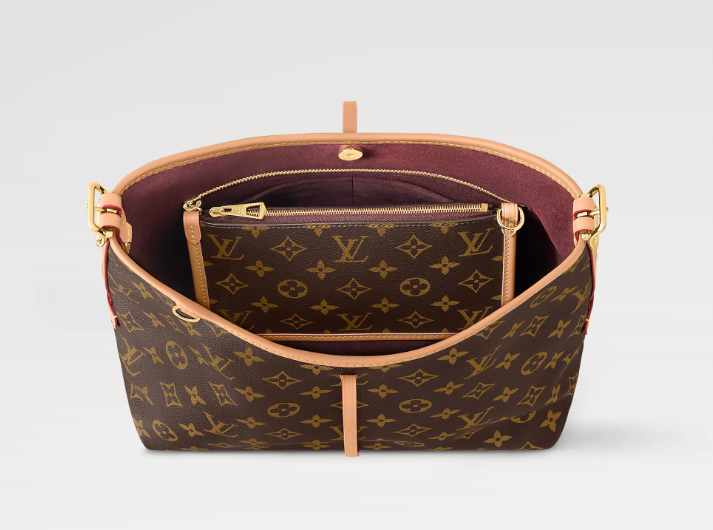 LOUIS VUITTON CARRYALL MONOGRAM PM HANDBAG
