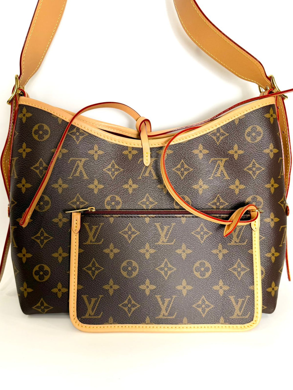 LOUIS VUITTON CARRYALL MONOGRAM PM HANDBAG