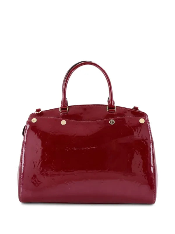 LOUIS VUITTON CERISE MONOGRAM VERNIS BREA MM NM BAG