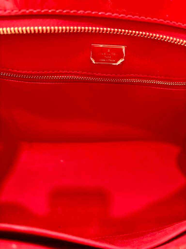 LOUIS VUITTON CERISE MONOGRAM VERNIS BREA MM NM BAG