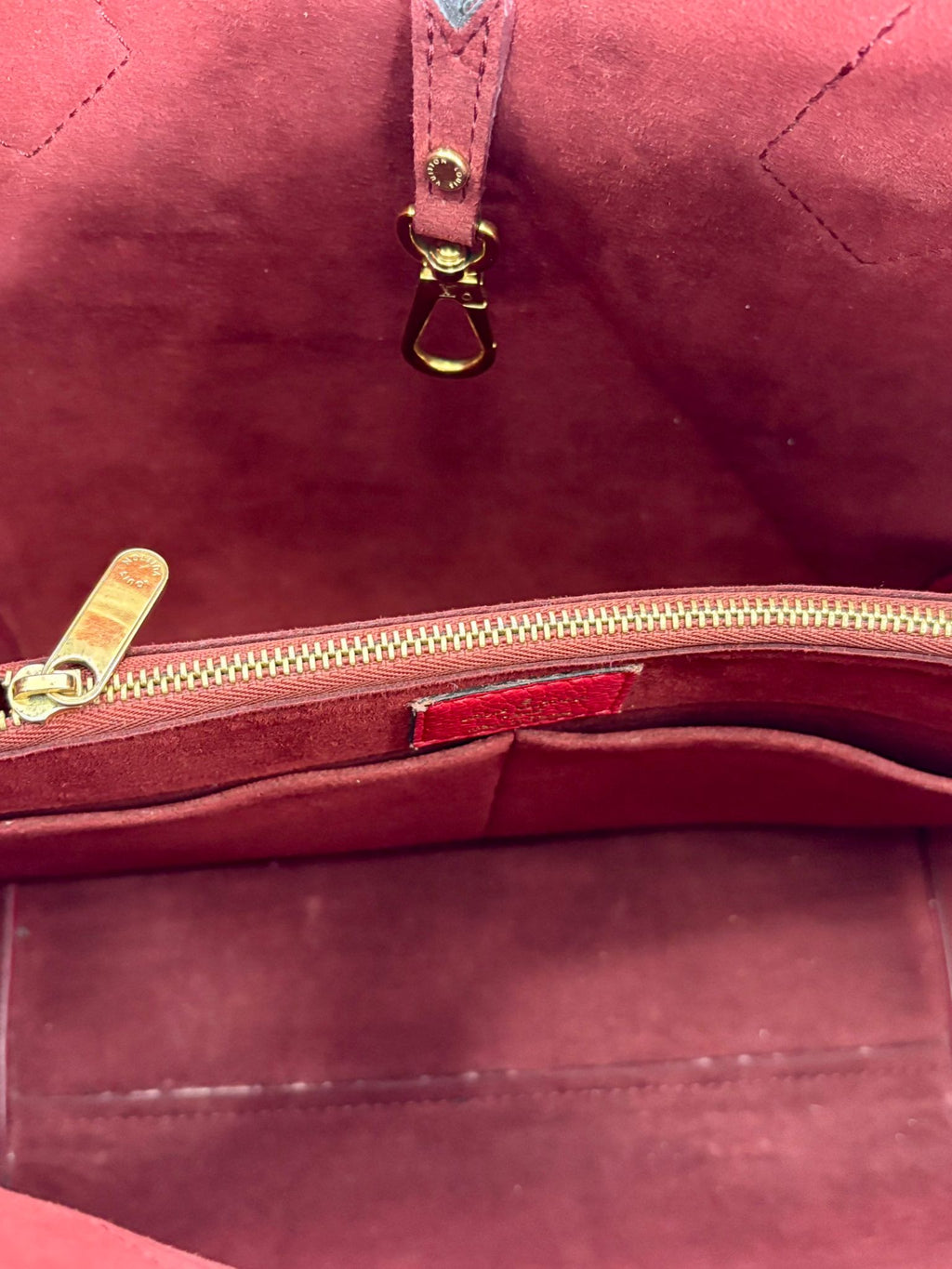 LOUIS VUITTON COATED CANVAS KIMONO MM TOTE