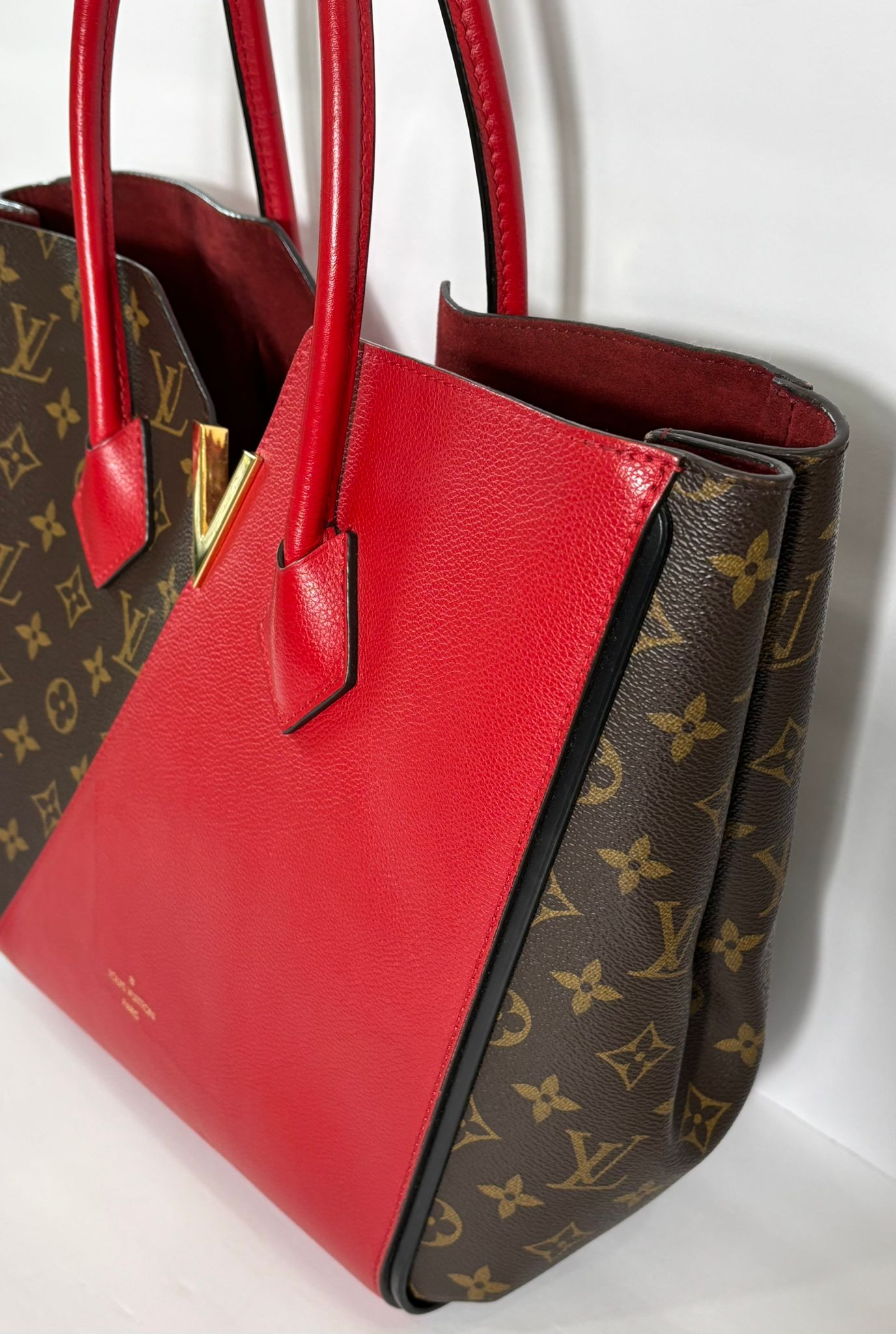 LOUIS VUITTON COATED CANVAS KIMONO MM TOTE