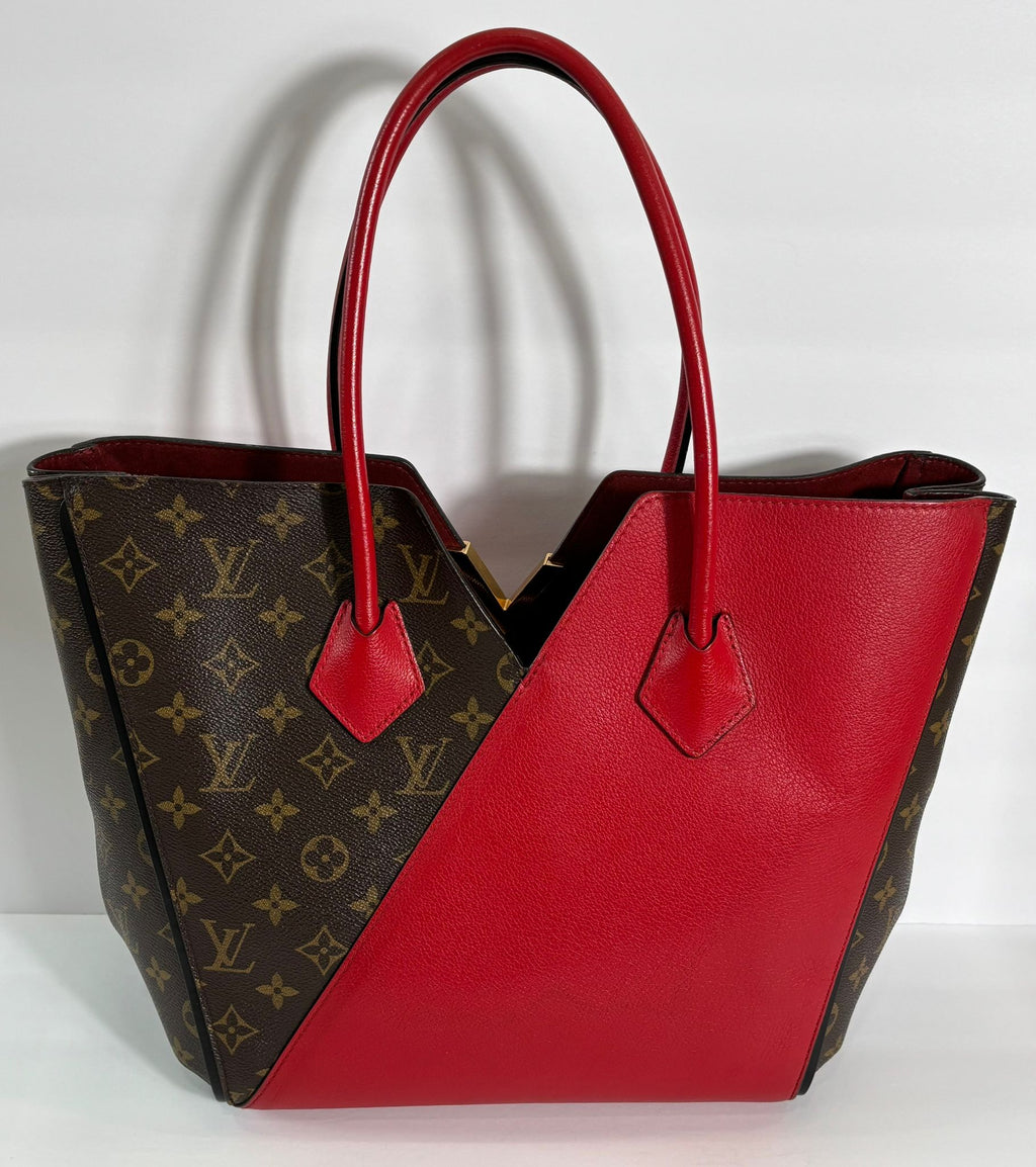 LOUIS VUITTON COATED CANVAS KIMONO MM TOTE