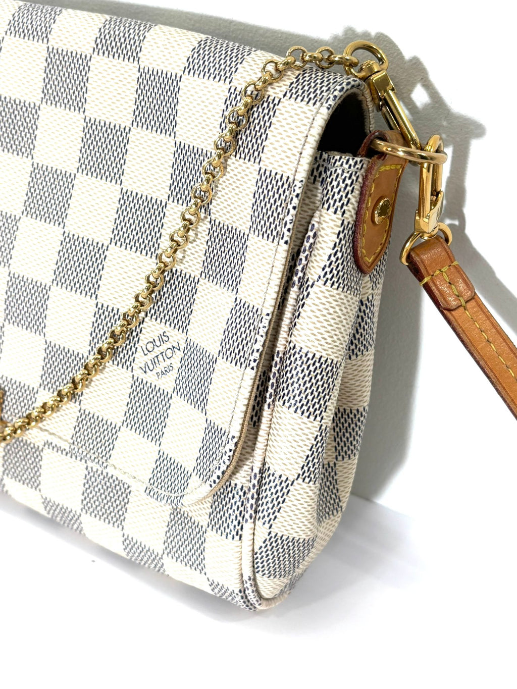 LOUIS VUITTON DAMIER AZUR CANVAS FAVORITE MM BAG