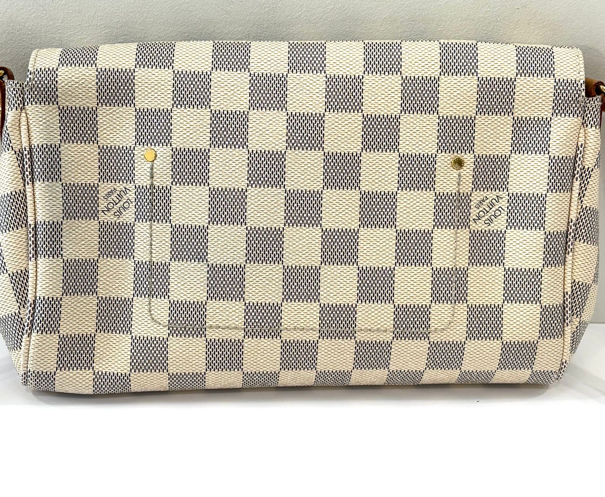 LOUIS VUITTON DAMIER AZUR CANVAS FAVORITE MM BAG