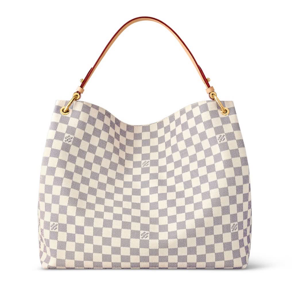 LOUIS VUITTON DAMIER AZUR GRACEFUL MM HANDBAG