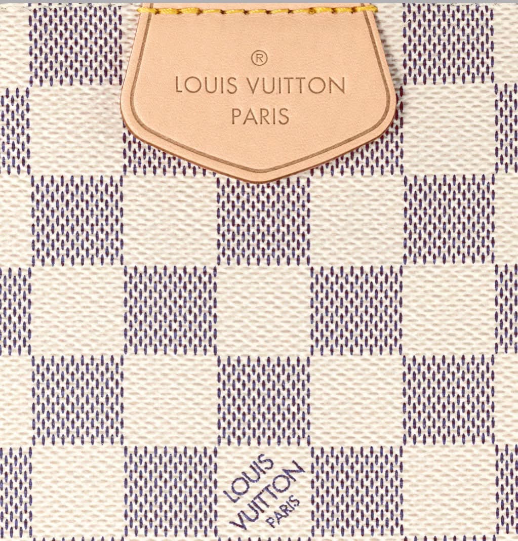 LOUIS VUITTON DAMIER AZUR GRACEFUL MM HANDBAG