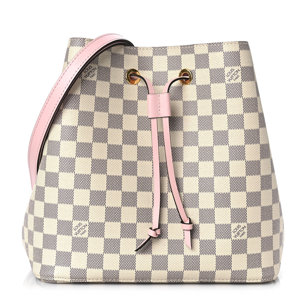 LOUIS VUITTON DAMIER AZUR NÉONOÉ EAU DE ROSE SHOULDER BAG