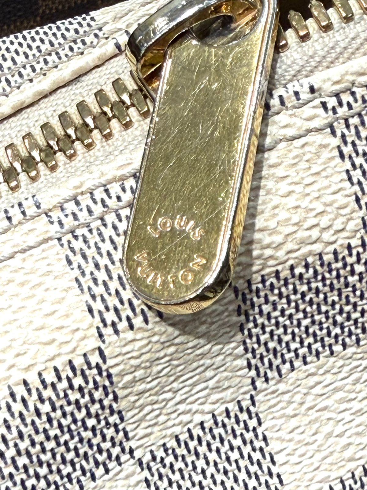 LOUIS VUITTON DAMIER AZUR SALEYA PM TOTE BAG