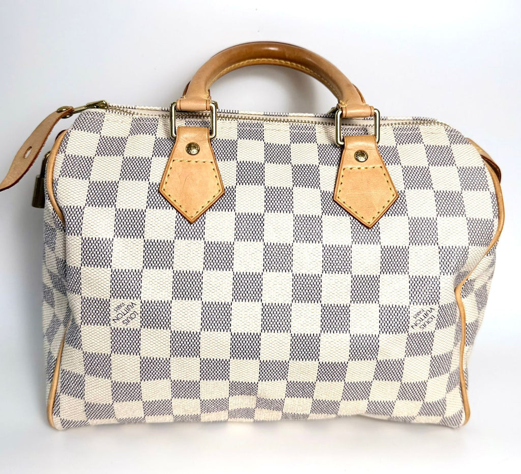 LOUIS VUITTON DAMIER AZUR SPEEDY 25 HANDBAG