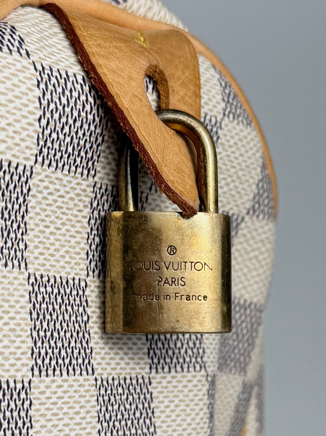 LOUIS VUITTON DAMIER AZUR SPEEDY 25 HANDBAG
