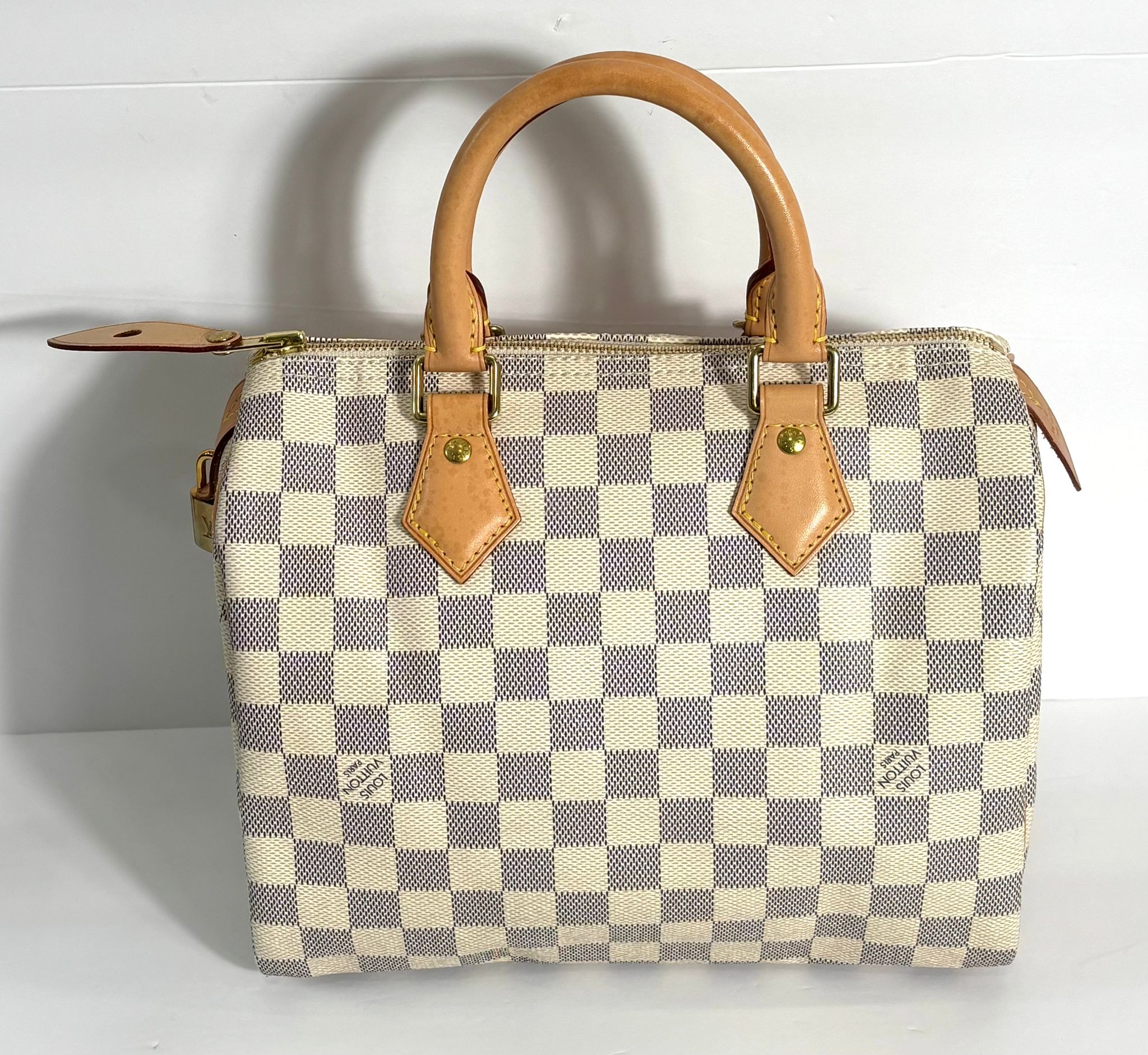LOUIS VUITTON DAMIER AZUR SPEEDY 25 HANDBAG