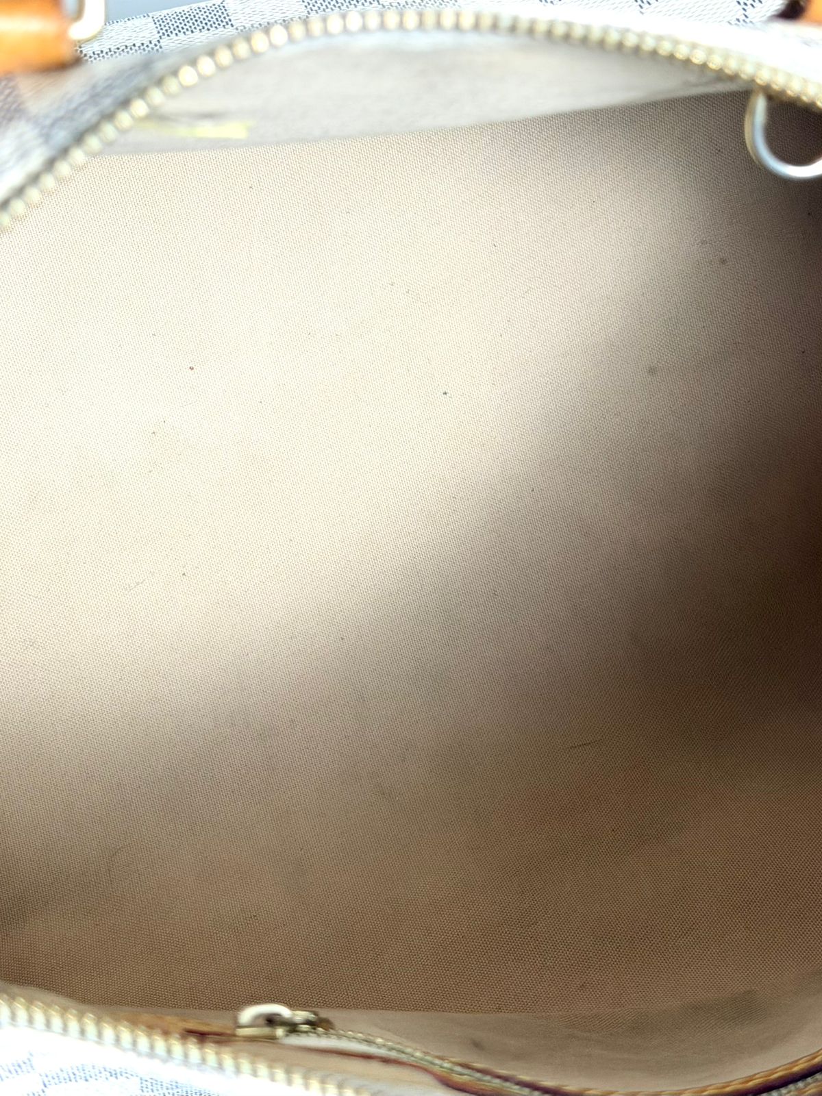 LOUIS VUITTON DAMIER AZUR SPEEDY 35 HANDBAG
