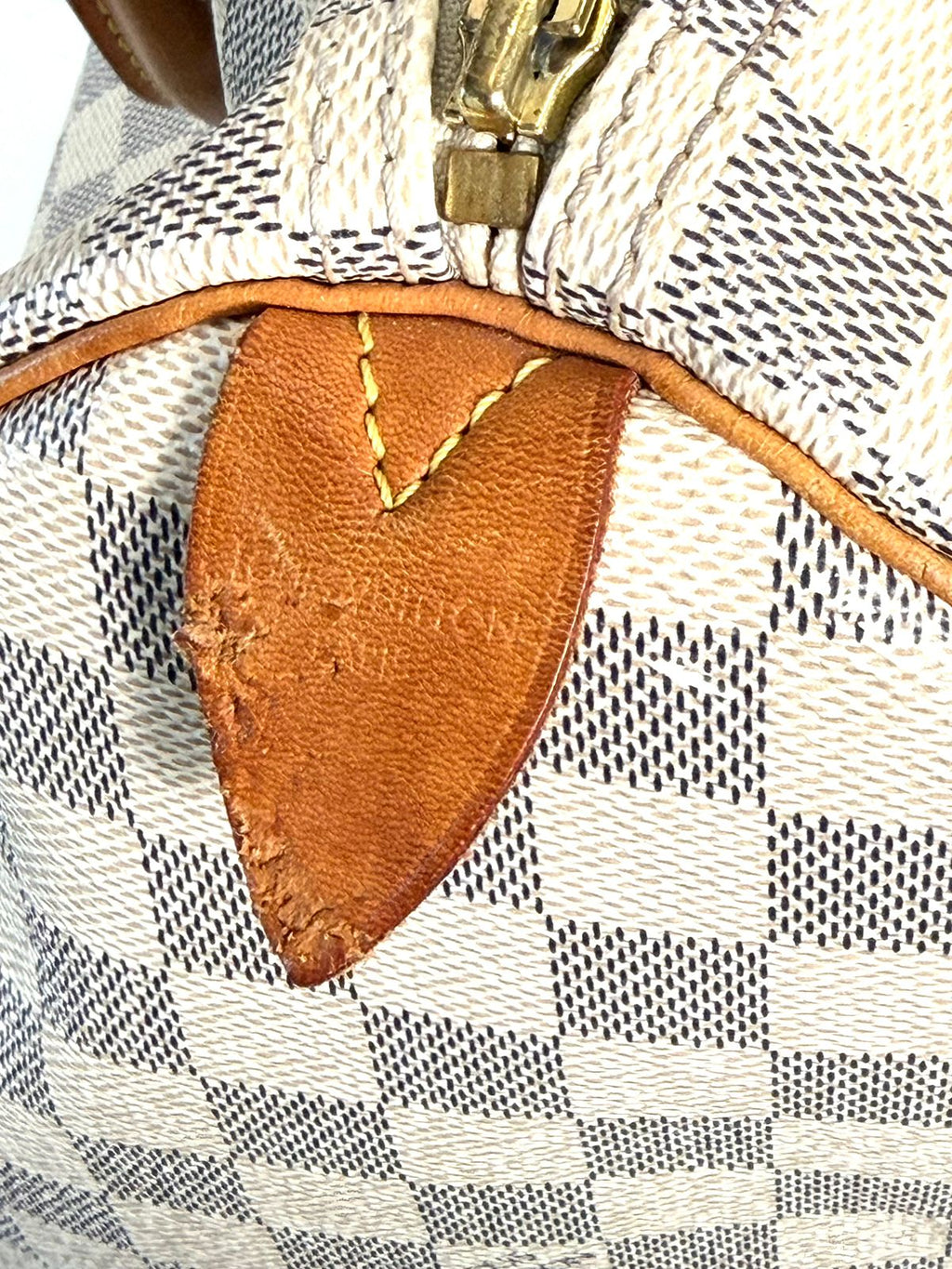 LOUIS VUITTON DAMIER AZUR SPEEDY 35 HANDBAG