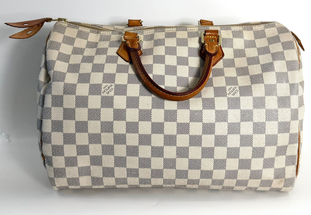 LOUIS VUITTON DAMIER AZUR SPEEDY 35 HANDBAG