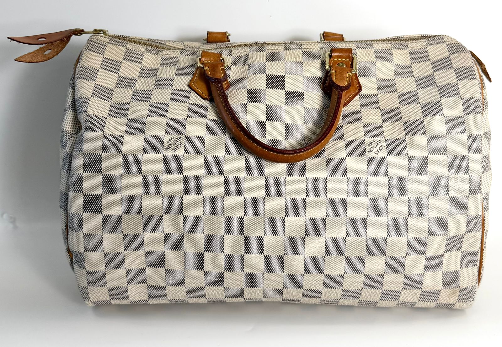 LOUIS VUITTON DAMIER AZUR SPEEDY 35 HANDBAG
