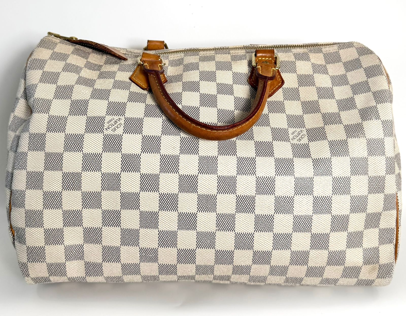 LOUIS VUITTON DAMIER AZUR SPEEDY 35 HANDBAG