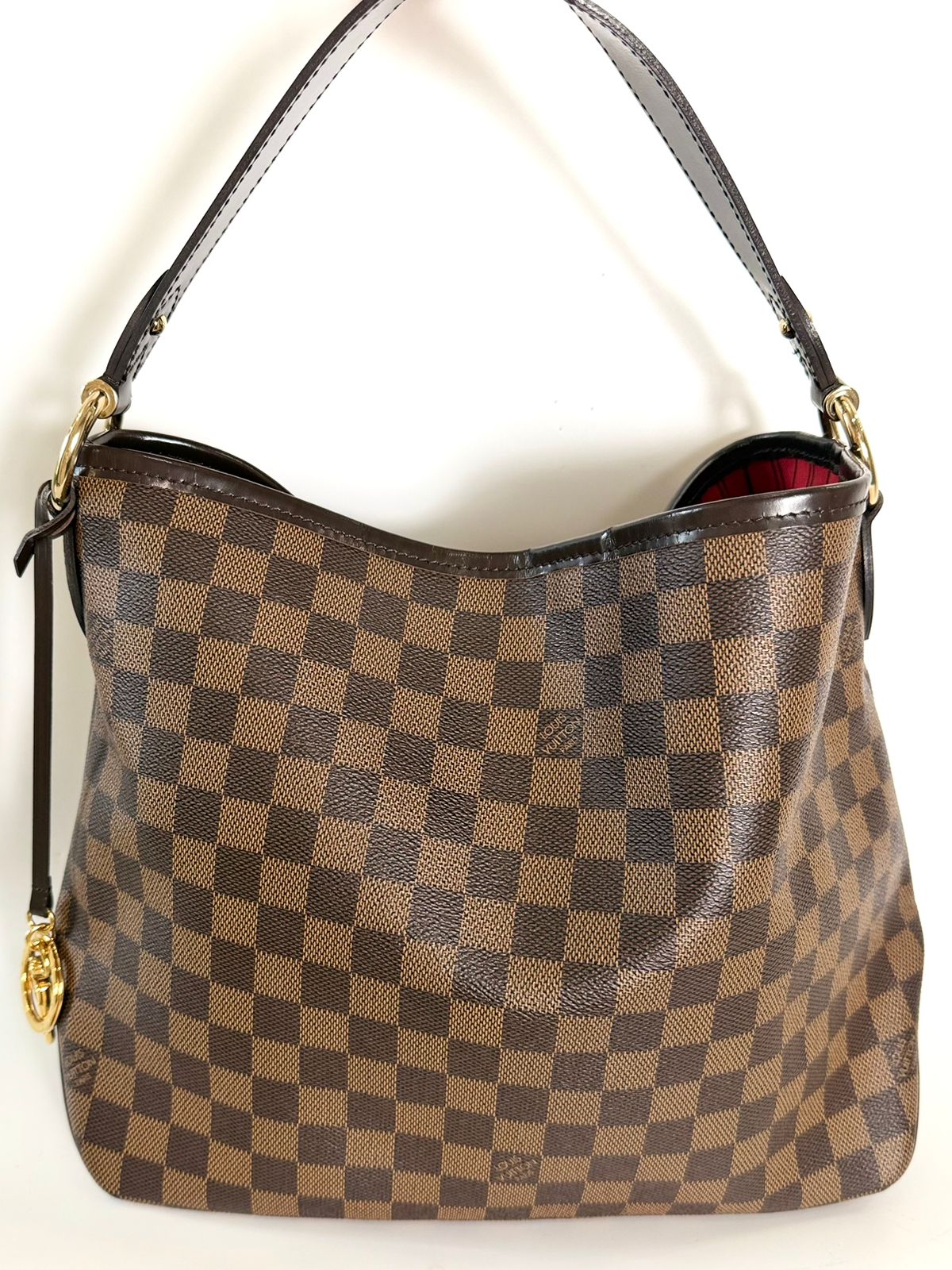 LOUIS VUITTON DAMIER EBENE DELIGHTFUL PM NM SHOULDER BAG