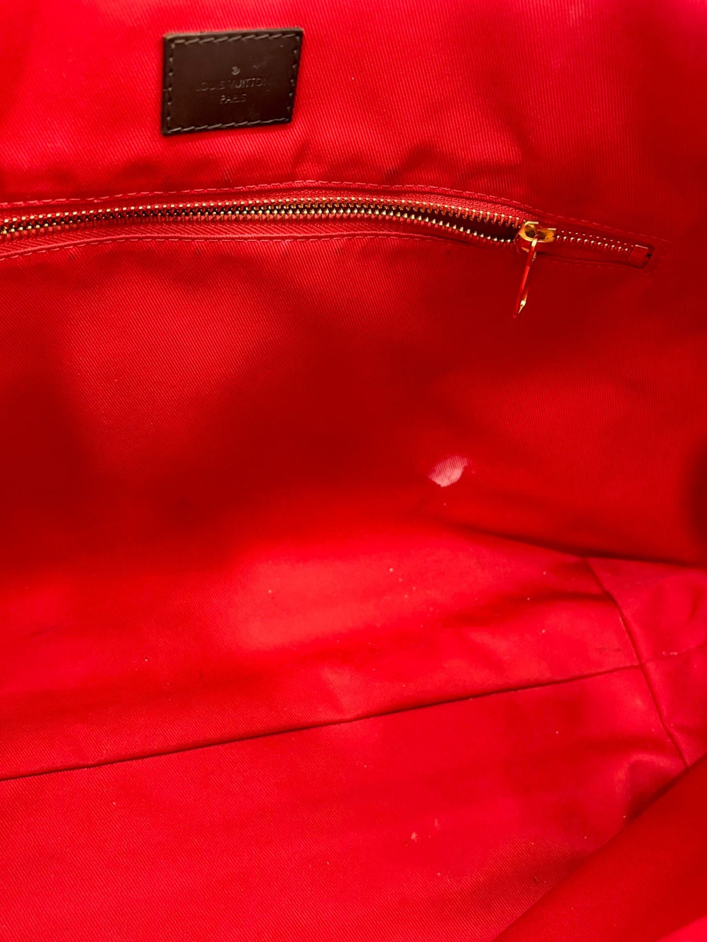 LOUIS VUITTON DAMIER EBENE GRACEFUL MM HOBO BAG