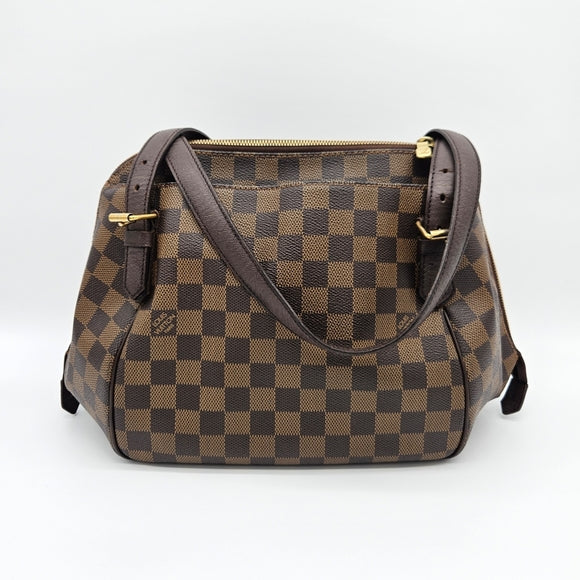 LOUIS VUITTON DAMIER EBENE BELEM MM SHOULDER BAG