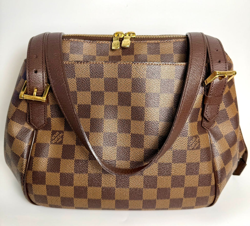 LOUIS VUITTON DAMIER EBENE BELEM MM SHOULDER BAG