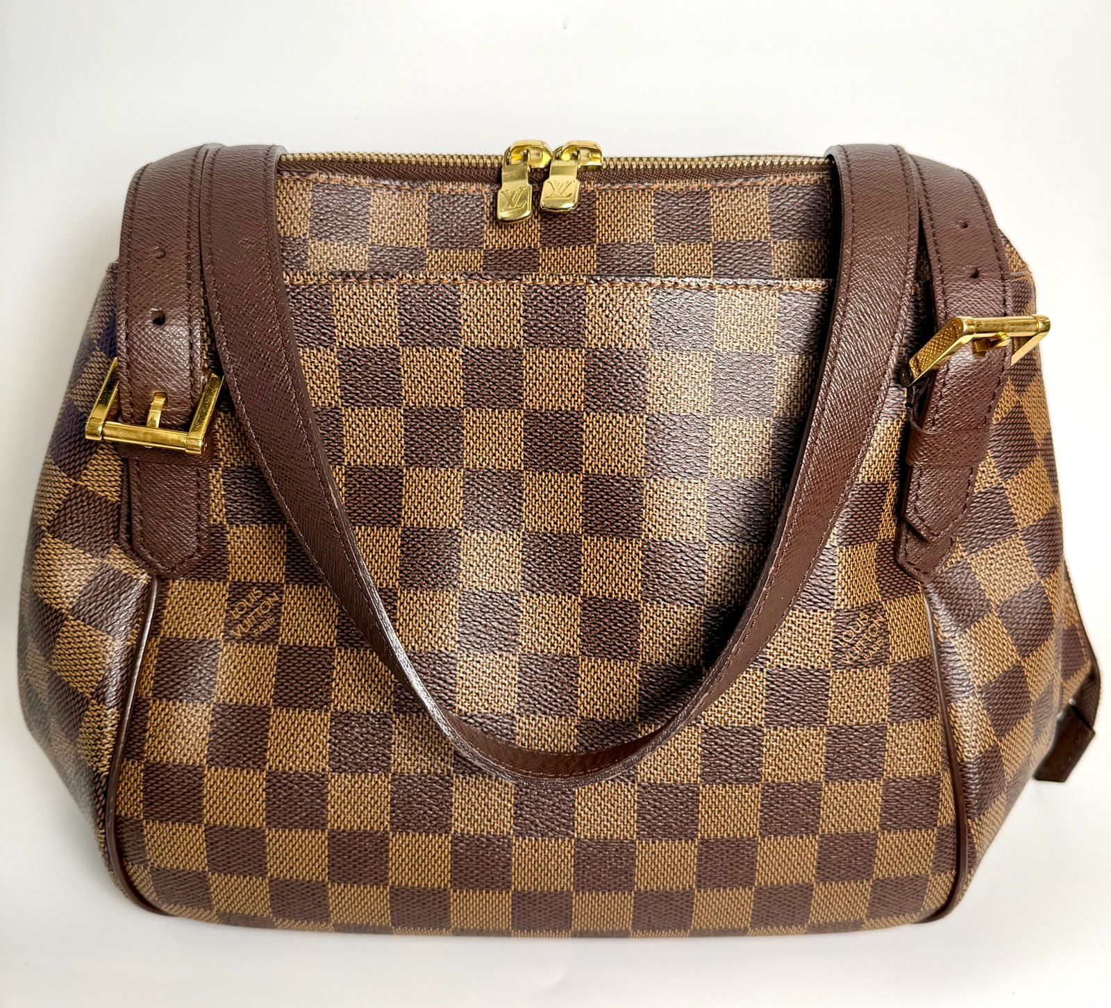 LOUIS VUITTON DAMIER EBENE BELEM MM SHOULDER BAG