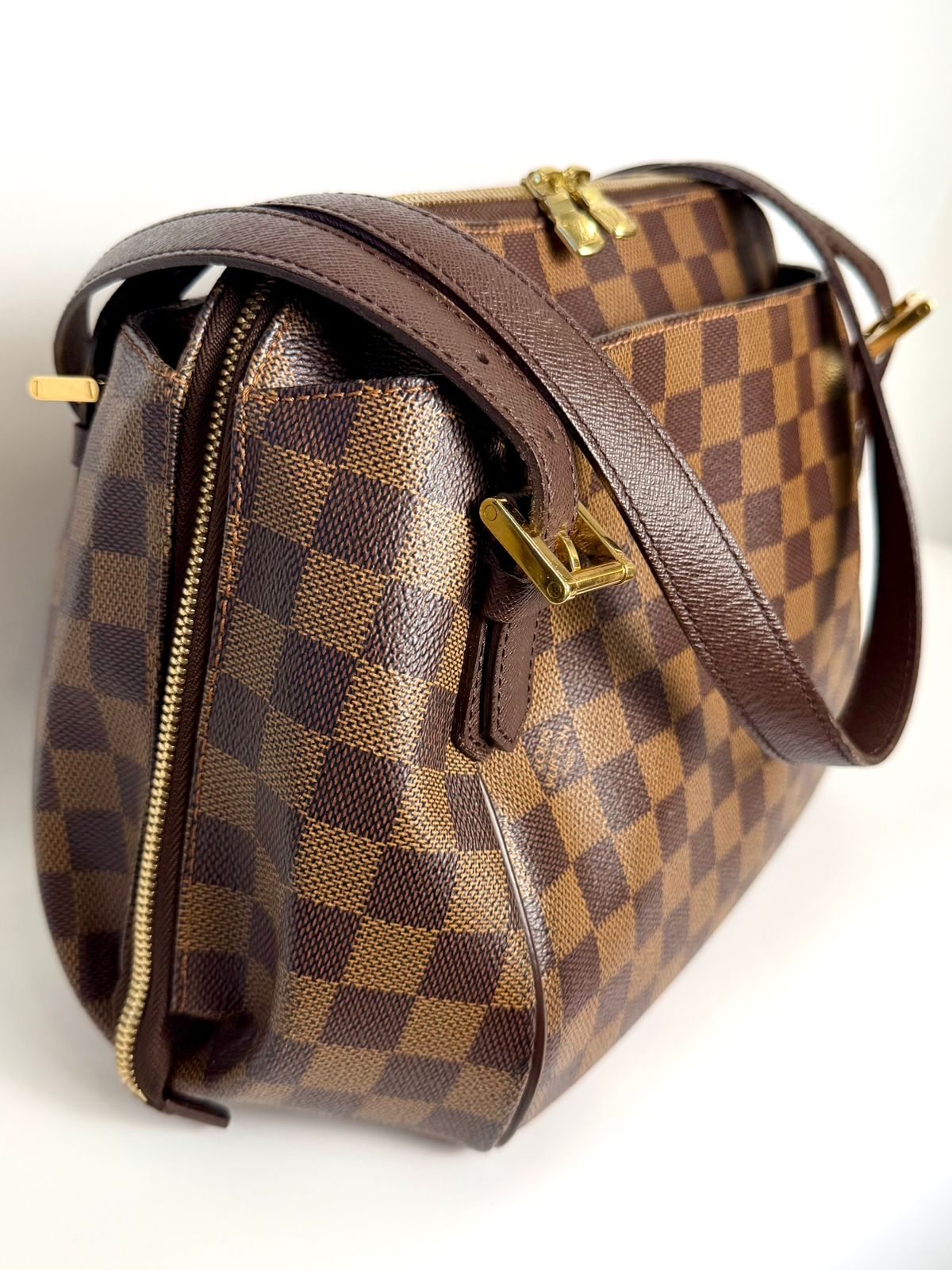 LOUIS VUITTON DAMIER EBENE BELEM MM SHOULDER BAG