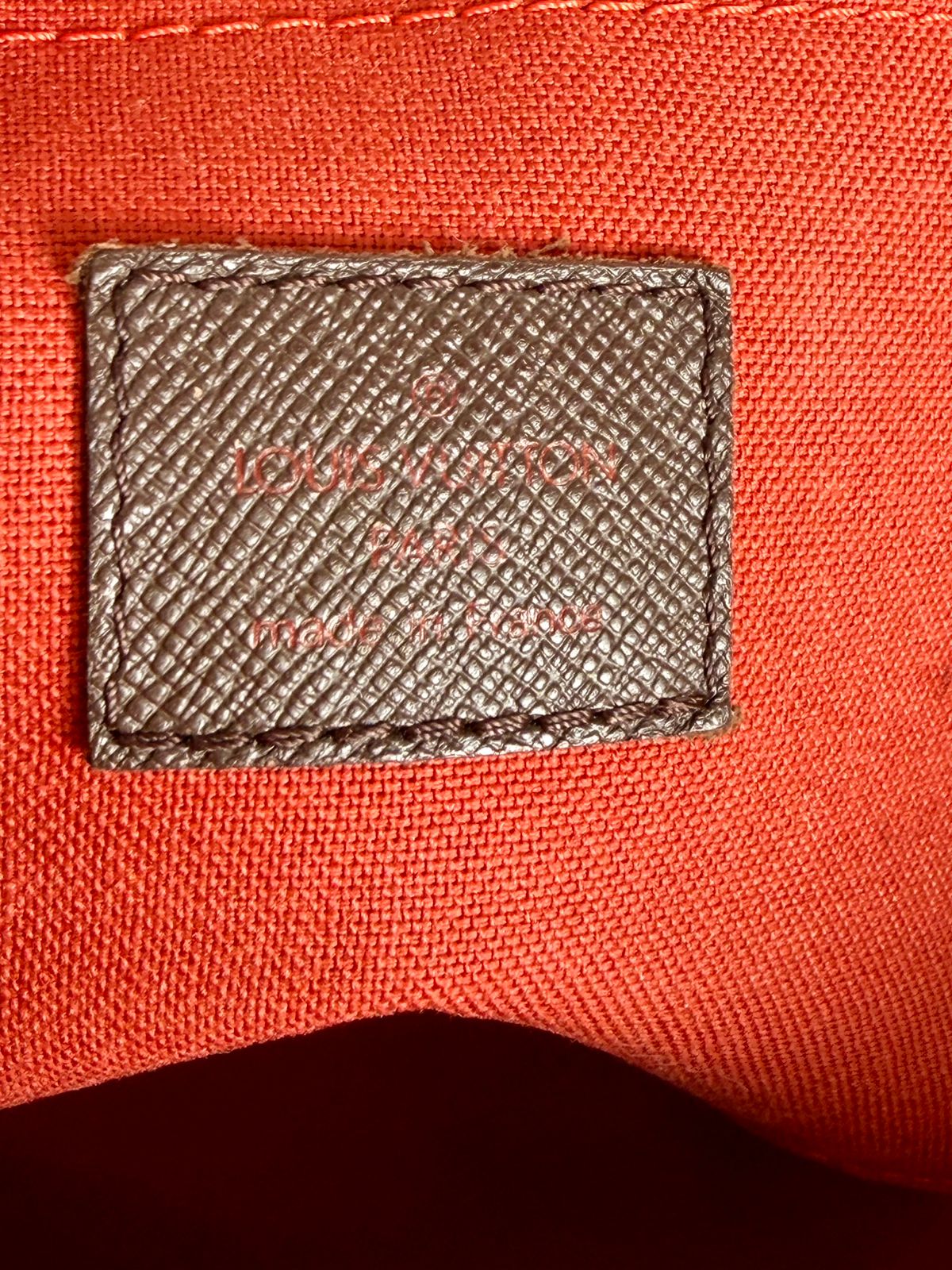 LOUIS VUITTON DAMIER EBENE BELEM MM SHOULDER BAG