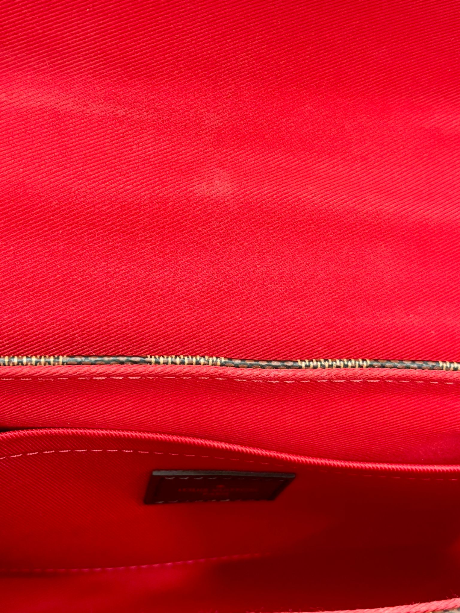 LOUIS VUITTON DAMIER EBENE CROISETTE CROSSBODY BAG