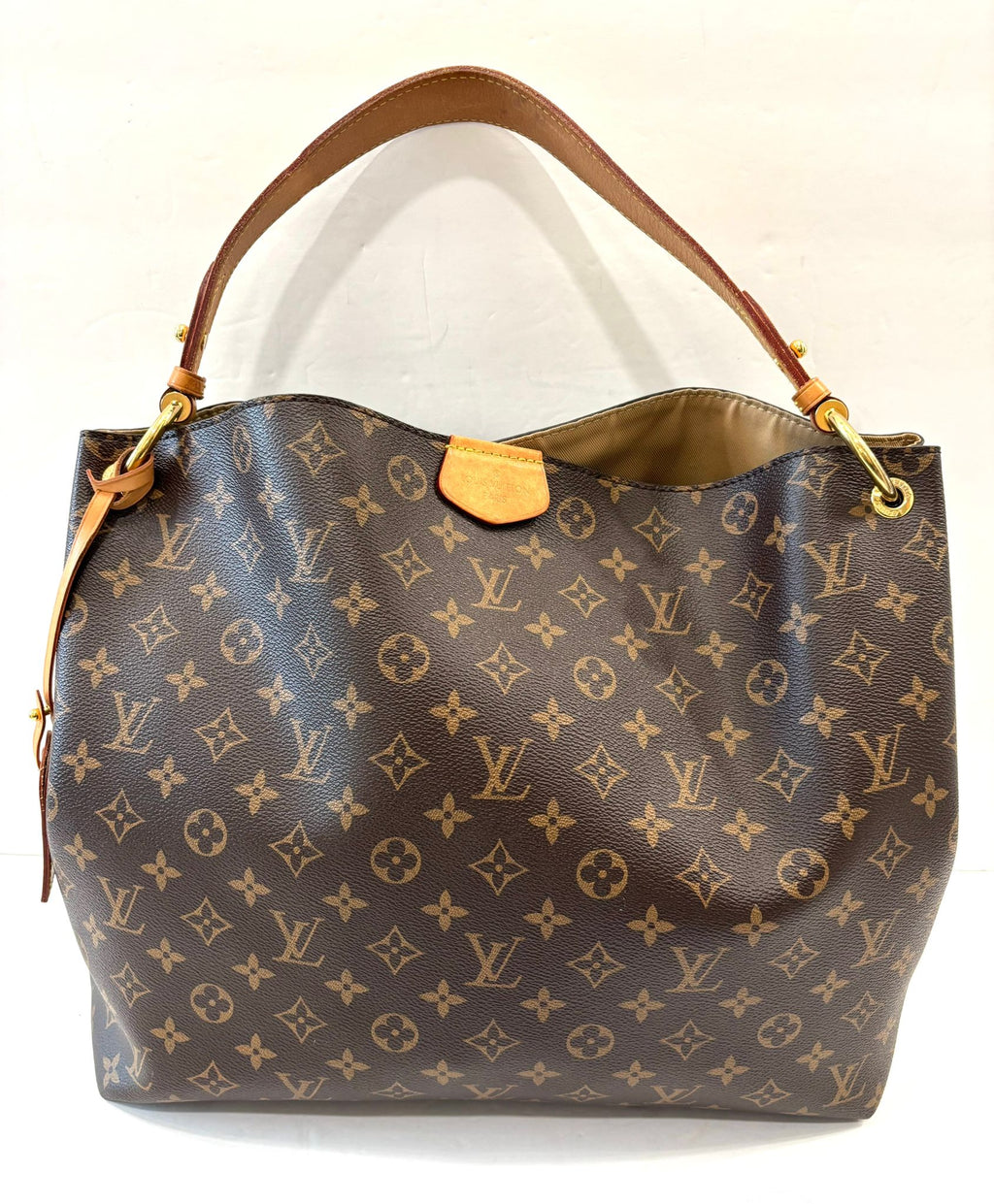 LOUIS VUITTON MONOGRAM GRACEFUL MM HOBO BAG