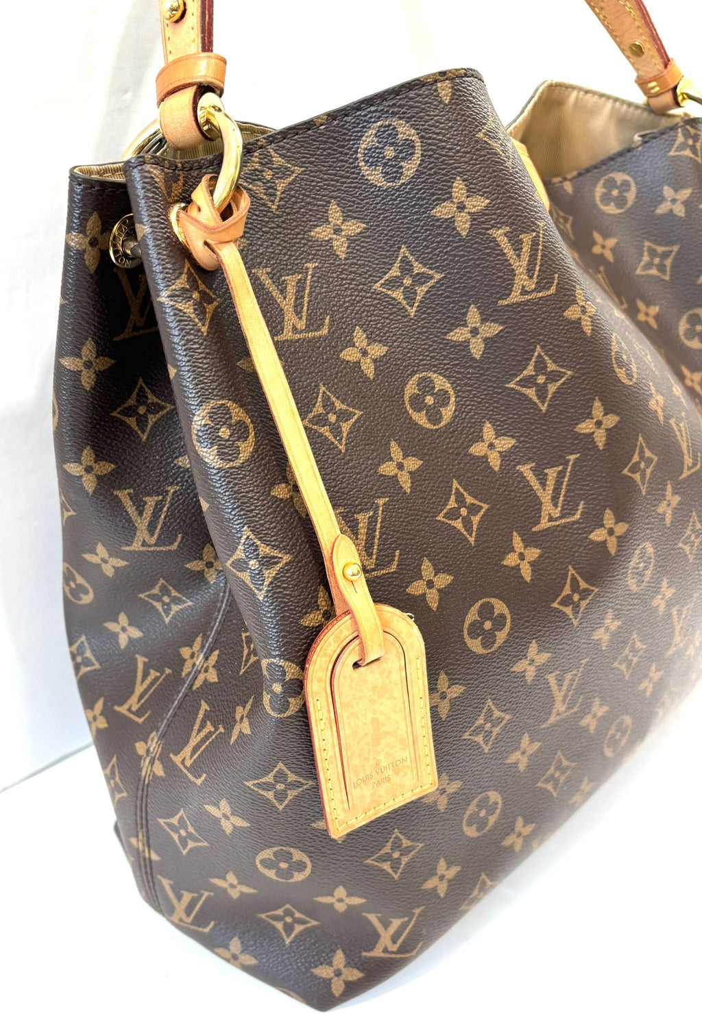 LOUIS VUITTON MONOGRAM GRACEFUL MM HOBO BAG