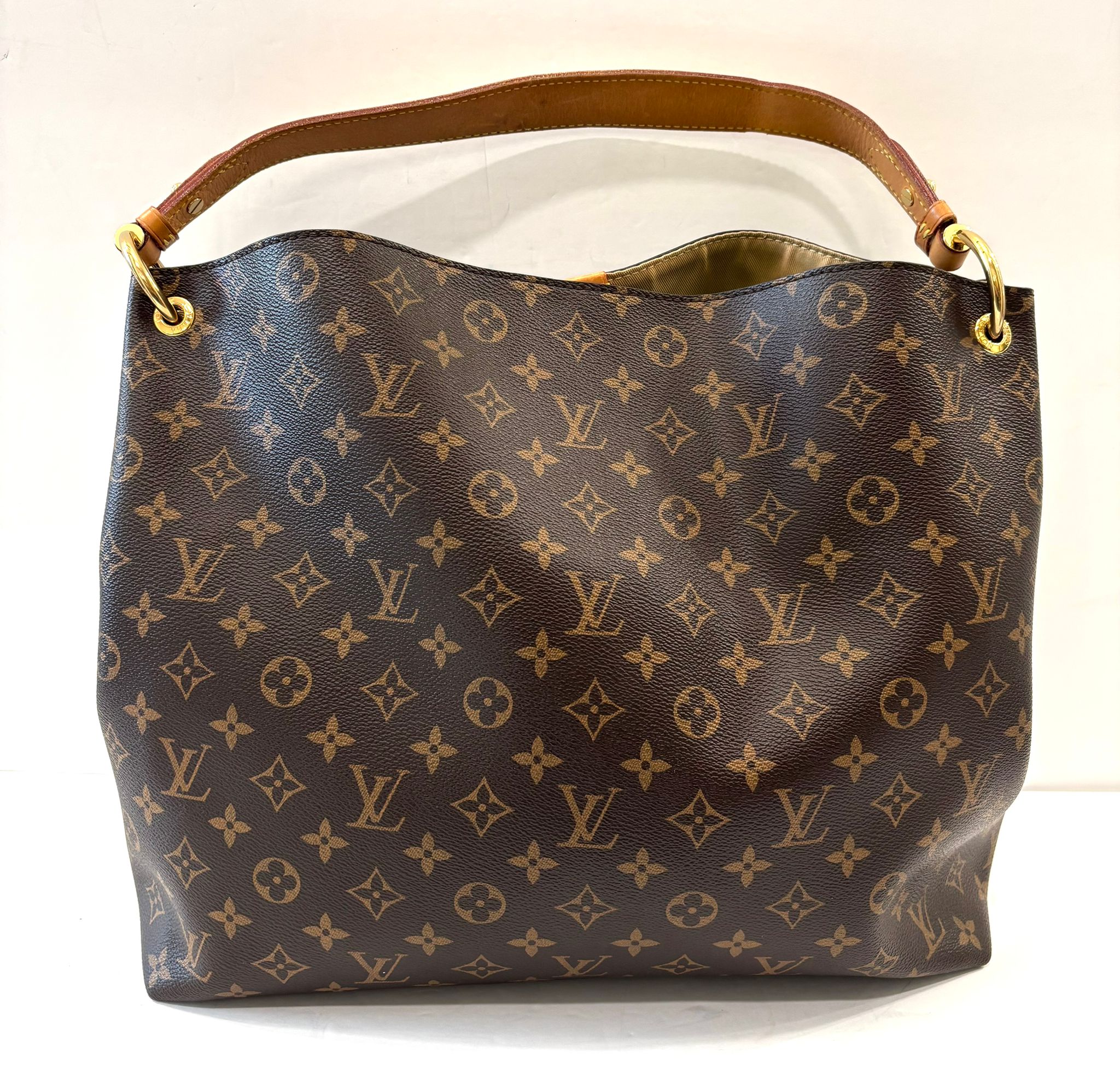LOUIS VUITTON MONOGRAM GRACEFUL MM HOBO BAG