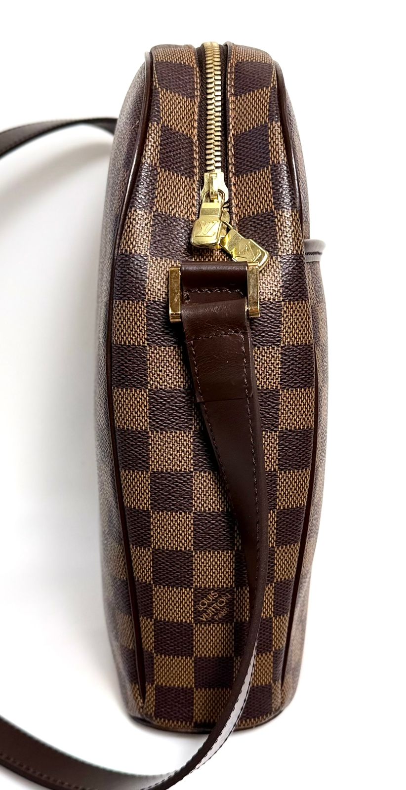 LOUIS VUITTON DAMIER EBENE IPANEME SHOULDER BAG