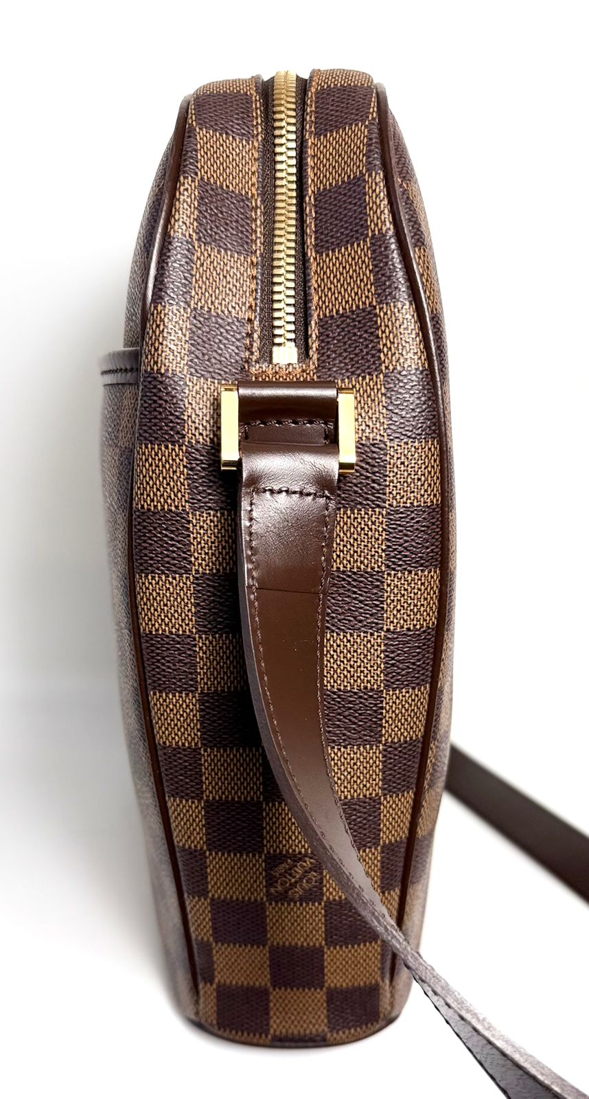 LOUIS VUITTON DAMIER EBENE IPANEME SHOULDER BAG