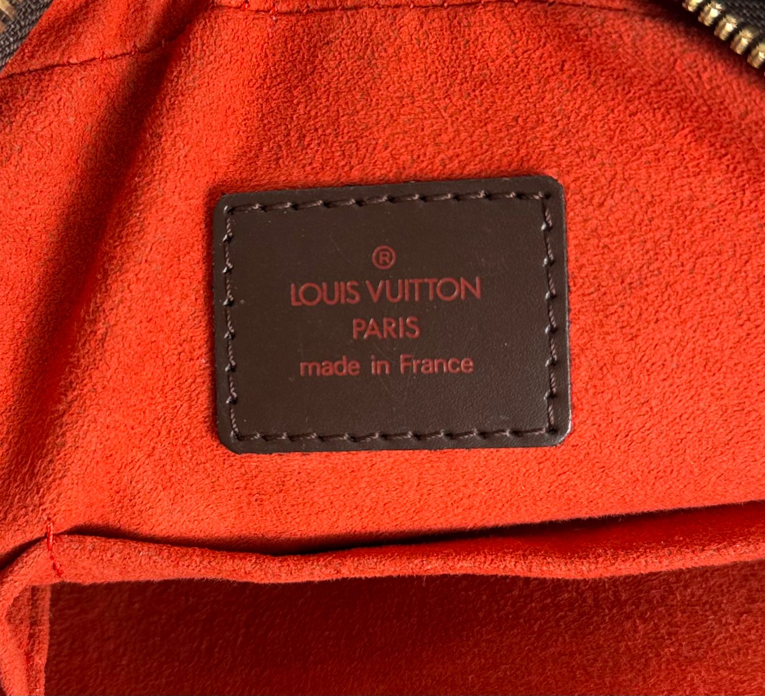 LOUIS VUITTON DAMIER EBENE IPANEME SHOULDER BAG