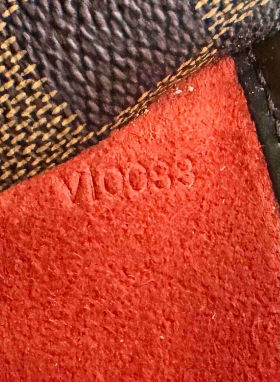 LOUIS VUITTON DAMIER EBENE IPANEME SHOULDER BAG