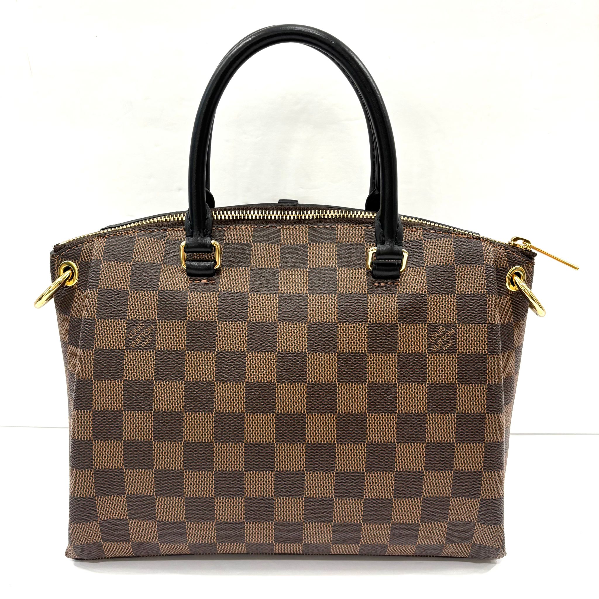 LOUIS VUITTON DAMIER EBENE ODEON PM SHOULDER BAG