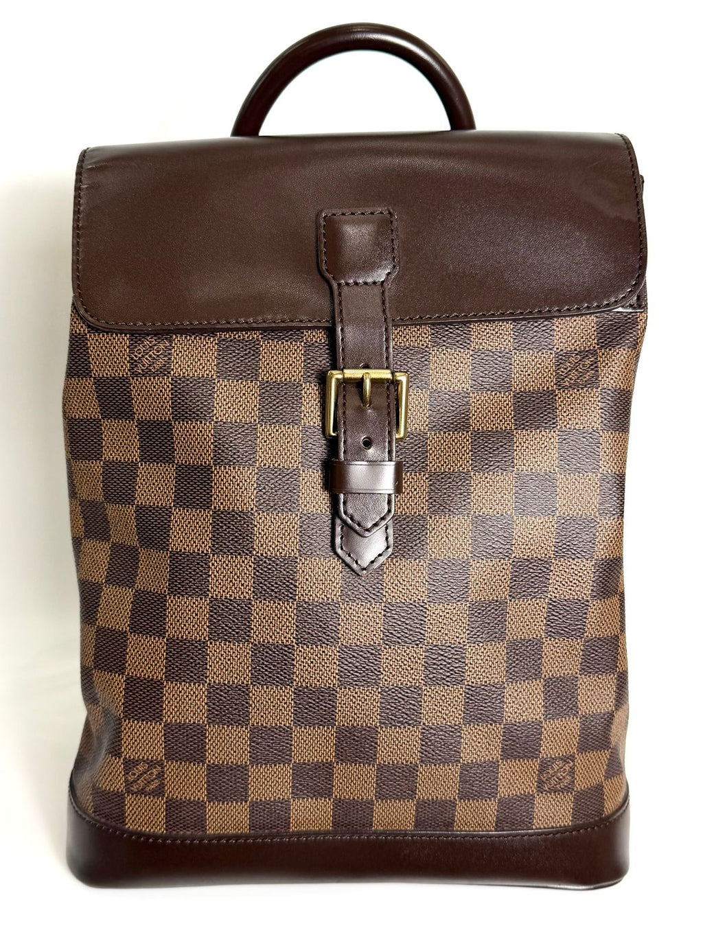 LOUIS VUITTON DAMIER EBENE SOHO BACKPACK