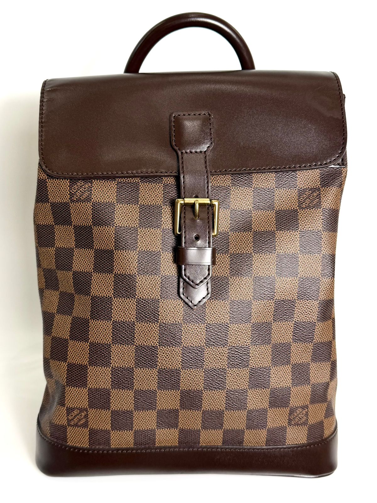 LOUIS VUITTON DAMIER EBENE SOHO BACKPACK