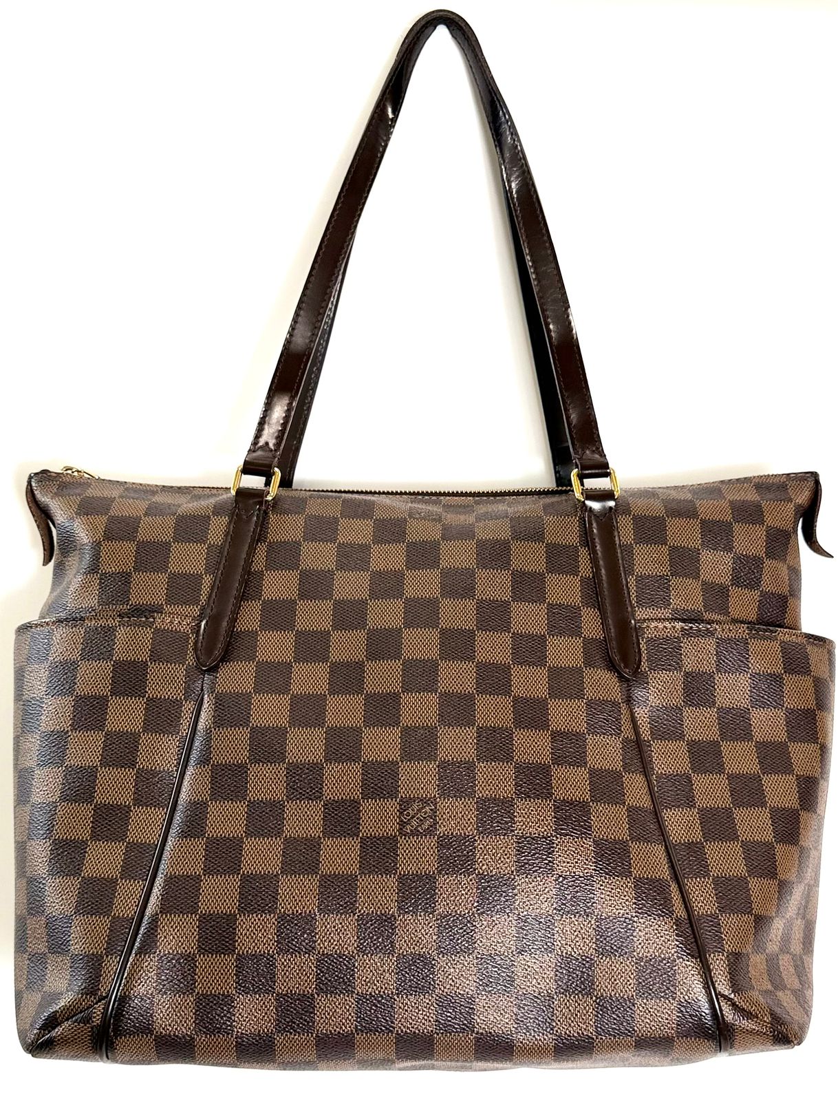 LOUIS VUITTON DAMIER EBENE TOTALLY MM TOTE BAG
