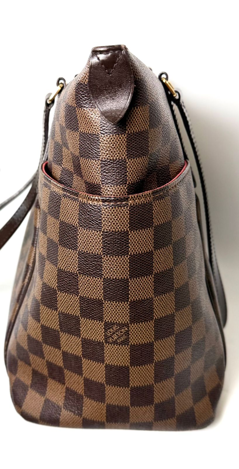 LOUIS VUITTON DAMIER EBENE TOTALLY MM TOTE BAG