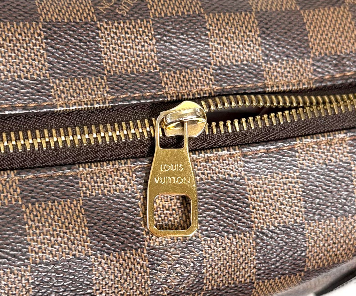LOUIS VUITTON DAMIER EBENE TOTALLY MM TOTE BAG