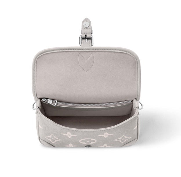 LOUIS VUITTON DIANE MONOGRAM EMPREINTE LEATHER BAG